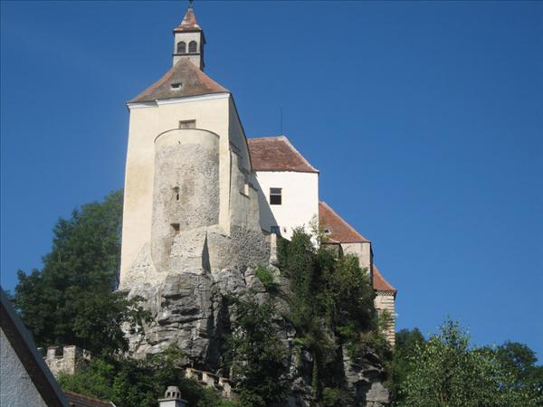 Blick auf die Burg Raabs