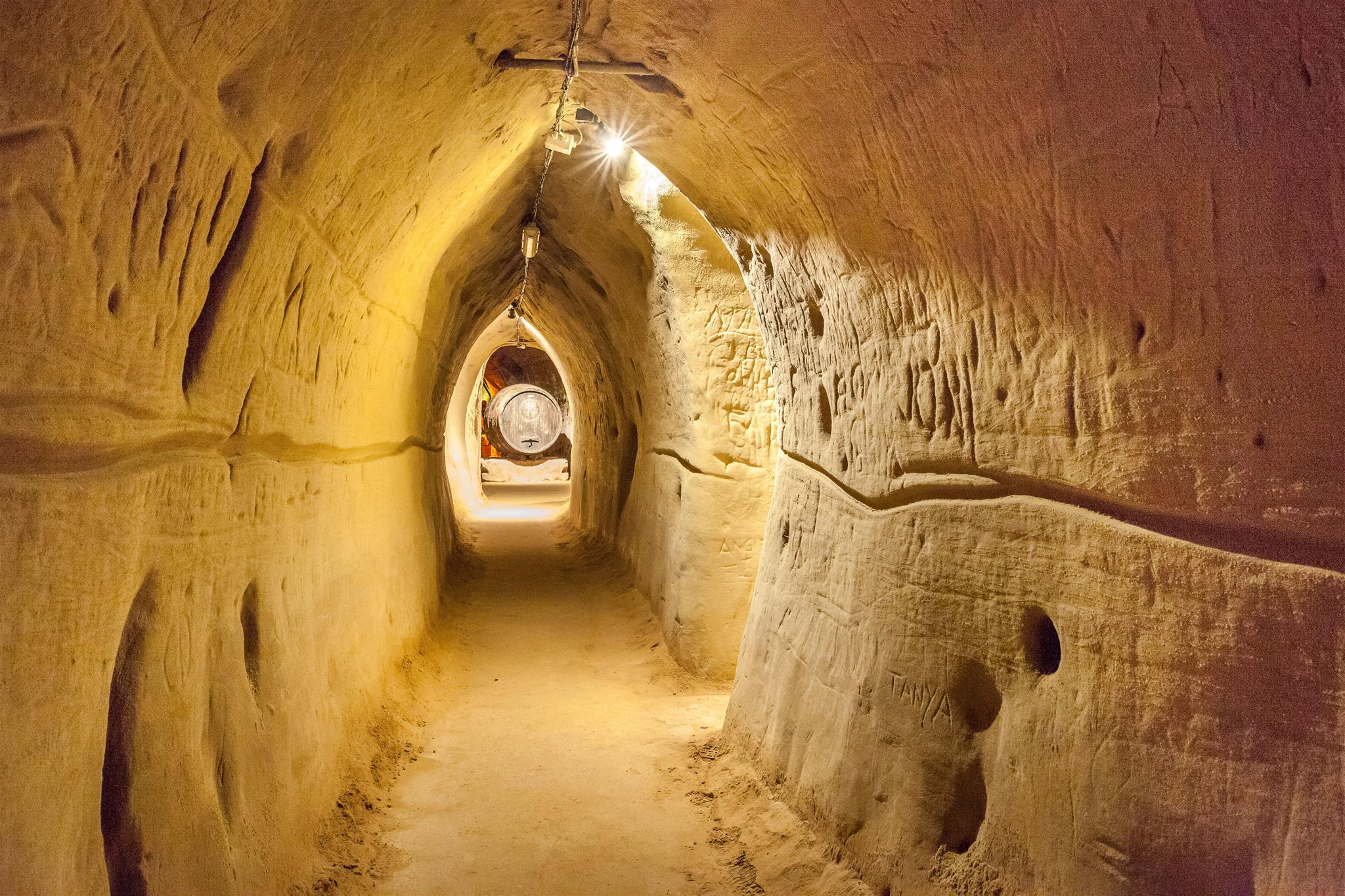 Einblick in den Retzer Erlebniskeller