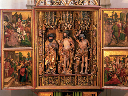 Altar in der Kirche Pulkau