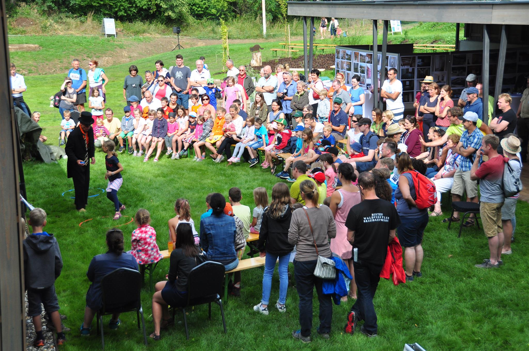 Familienfeier im Nationalpark Thayatal